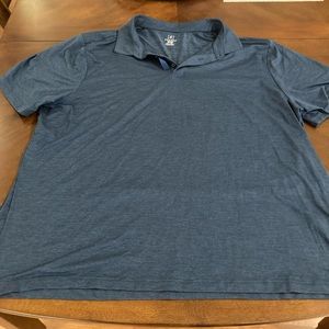 3XL George Dark Grayish Blue Polo Type Shirt